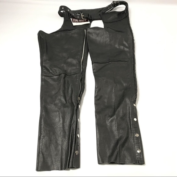 chaps leather pants